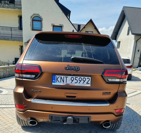 Jeep Grand Cherokee cena 98500 przebieg: 209000, rok produkcji 2014 z Jasień małe 154